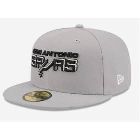 Casquette NBA San Antonio Spurs New Era Hardwood Classic 59FIFTY Gris