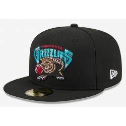 New Era Hardwood Classic 59FIFTY Hat NBA Memphis Grizzlies Black