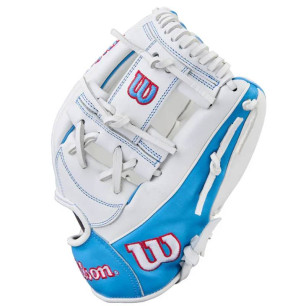 Gant de Softball Wilson A1000 Fastpich H2 12" Blanc