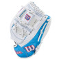 Gant de Softball Wilson A1000 Fastpich H2 12" Blanc Gant de Softball Wilson A1000 Fastpich H2 12" Blanc