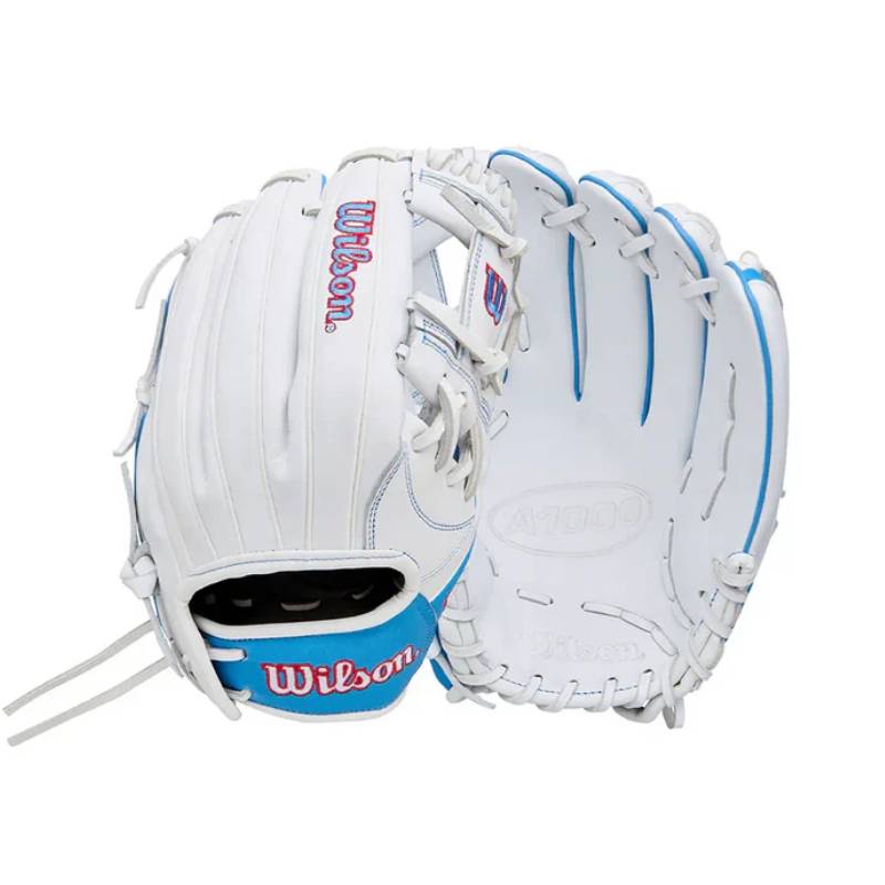 Wilson A1000 Fastpich H2 12" Softball gloves White Wilson A1000 Fastpich H2 12" Softball gloves White