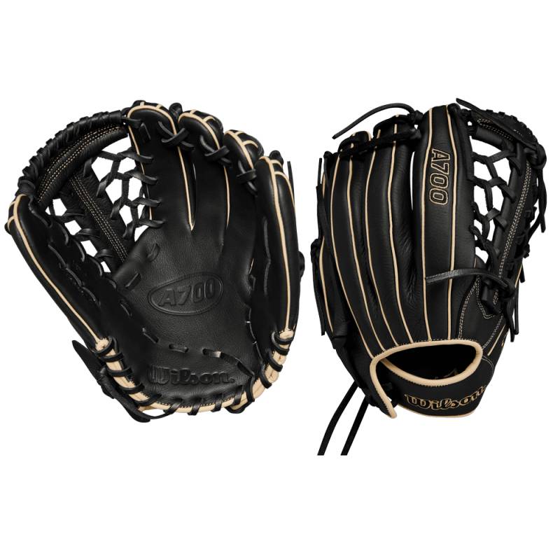 Guante de Béisbol Wilson A700 Series 12" Negro Guante de Béisbol Wilson A700 Series 12" Negro