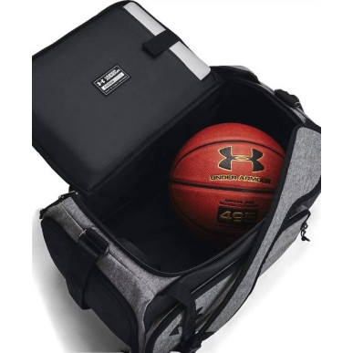 Sac de sport Under Armour Contain Duo Duffle Small Gris