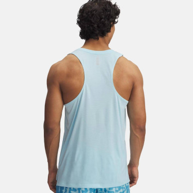 Débardeur Under Armour Launch Singlet Bleu