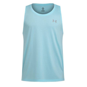Men's Under Armour Launch Singlet Tank Blue