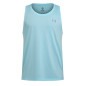 Men's Under Armour Launch Singlet Tank Blue Men's Under Armour Launch Singlet Tank Blue