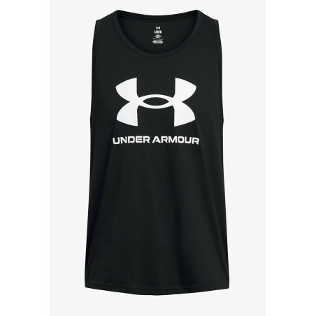 Men's Under Armour Sportstyle logo Tank Black