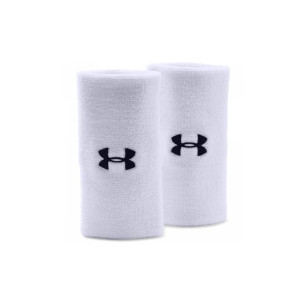 Bracelets Under Armour performance wristband 6" Blanc