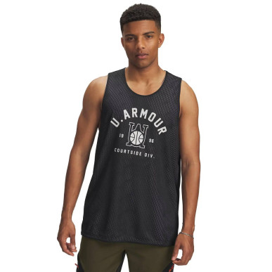 Débardeur Reversible Under Armour Courtside Noir