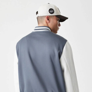 Bomber MLB Los Angeles Dodgers New Era Panel Gris
