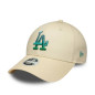 Women's New Era Metallic Logo 9Forty hat MLB Los Angeles Dodgers Beige Women's New Era Metallic Logo 9Forty hat MLB Los Angeles Dodgers Beige
