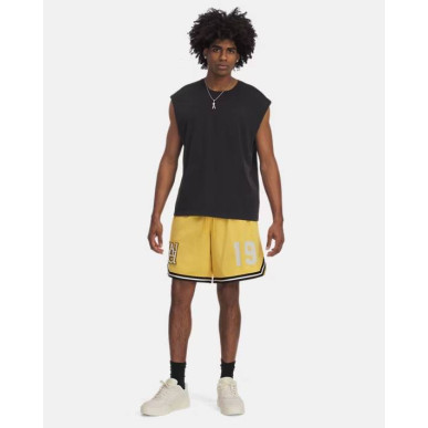 Short Under Armour Courtside Jaune