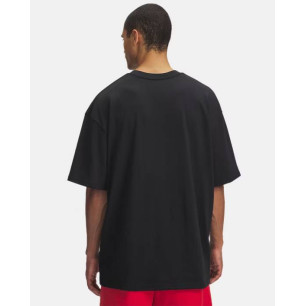 T-shirt Under Armour Hoops Branded Heavyweight Noir