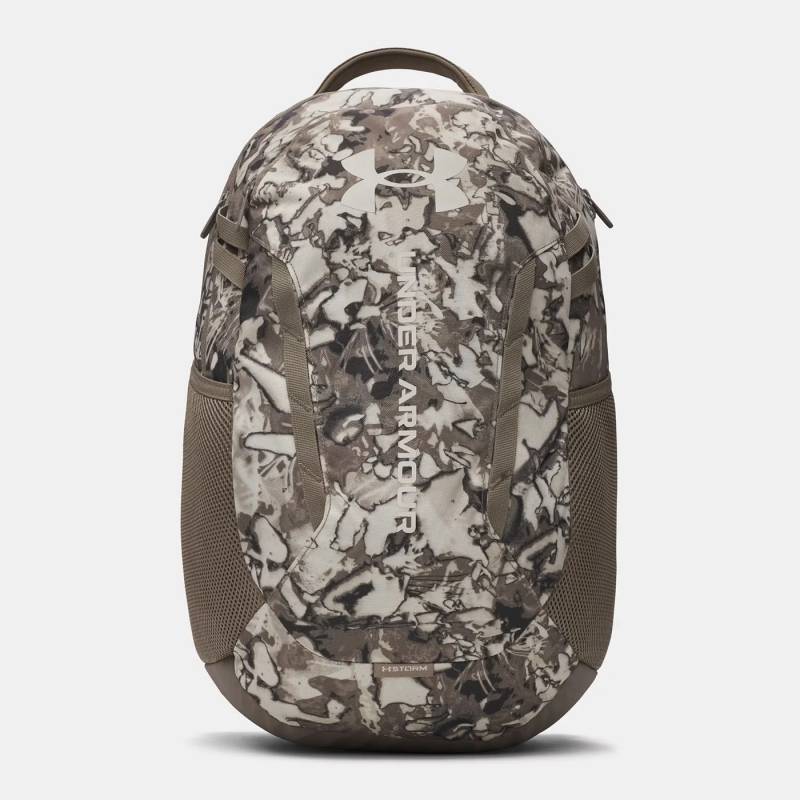 Mochila Under Armour Hustle 6.0 Crema Camo