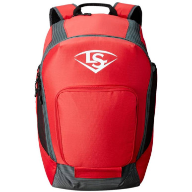 Louisville Omaha Black Baseball Backpack Red