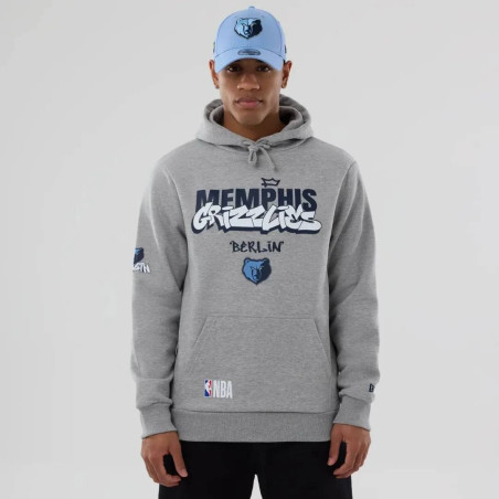 Sweat à Capuche NBA Memphis Grizzlies New Era Berlin Game 2026