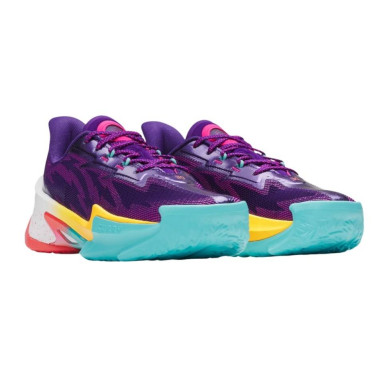Under Armour Curry Series 7 Purple Basketball Shoe