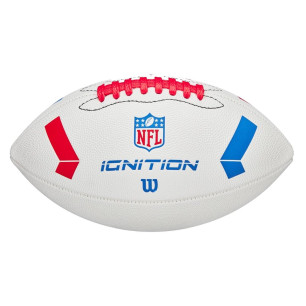 Wilson NFL Ignition Junior Football White
