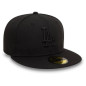 Gorra MLB Los Angeles Dodgers New Era Basic 59fifty Negro logo
