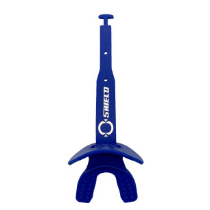 Protège dent + protège lèvre Shield Striker Bleu