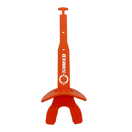 Protector bucal con protector labial Shield Striker Naranja