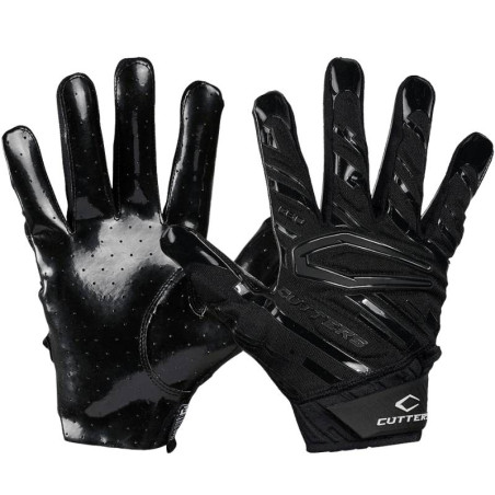 Gants de Football américain Cutters Gamer 6.0 Noir