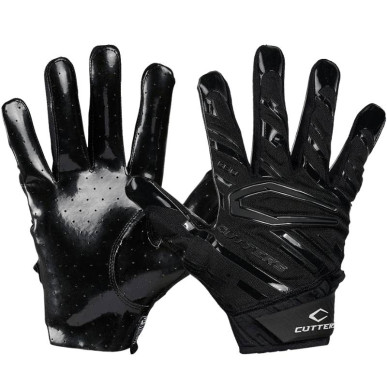 Cutters Gamer 6.0 football gloves black
