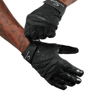 Gants de Football américain Cutters Gamer 6.0 Noir