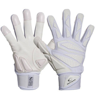 Cutters the Force 6.0 Lineman Football gloves White