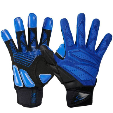 Cutters the Force 6.0 Lineman Football gloves Royal