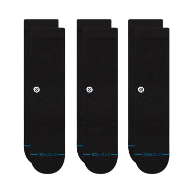 Stance Icon black socks 3-pack