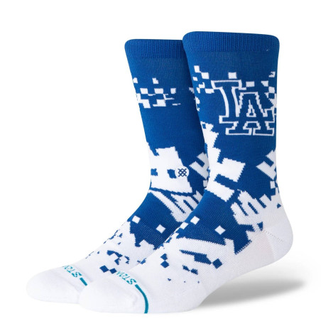 Stance Pixel MLB Sock Los Angeles Dodgers Royal