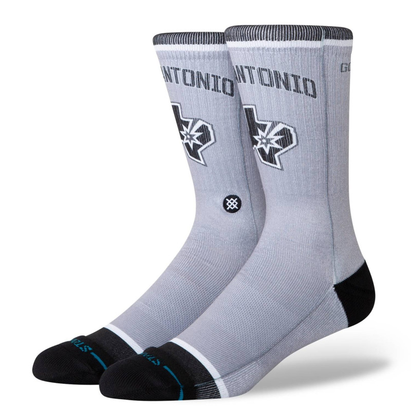 Stance Statement Edition NBA San Antonio Spurs Socks Grey