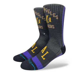Chaussettes NBA Los Angeles Lakers Stance City Edition 26 Noir