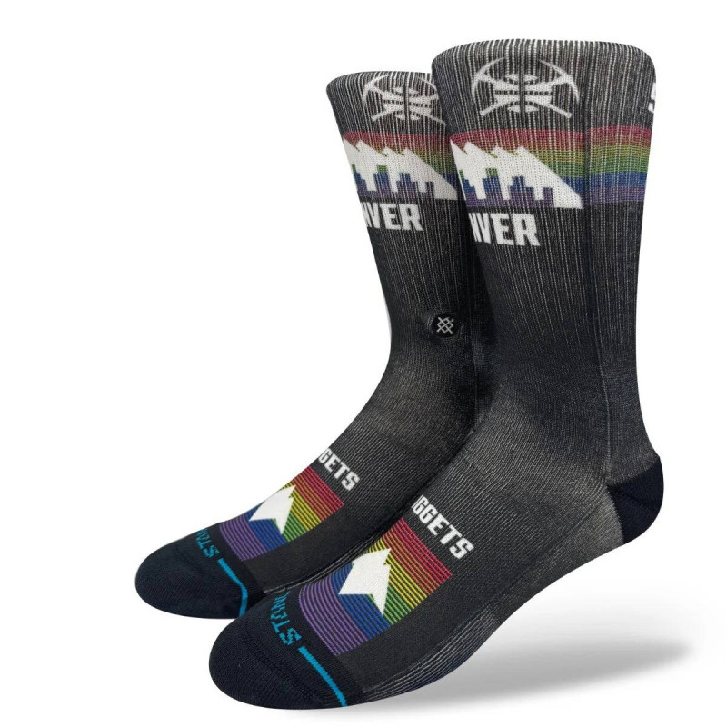 Chaussettes NBA Denver Nuggets Stance City Edition 26 Noir Chaussettes NBA Denver Nuggets Stance City Edition 26 Noir