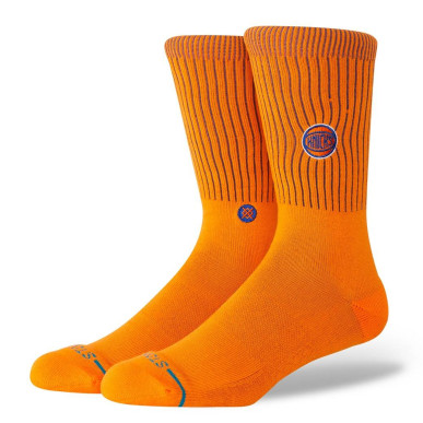 Calcetines NBA New York Knicks Stance Badged crew Naranja