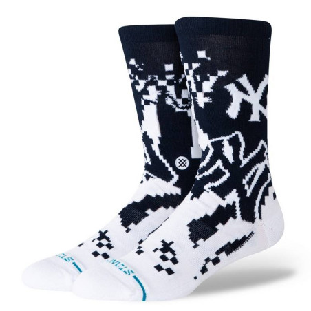 Calcetines MLB New York Yankees Stance Pixel azul marino