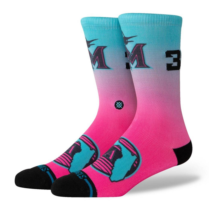 Chaussettes MLB Miami Marlins Stance TS Crew Chaussettes MLB Miami Marlins Stance TS Crew