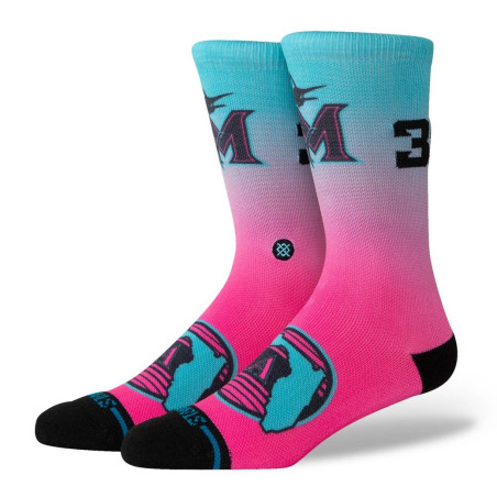 Stance Ts Crew MLB Sock Miami Marlins