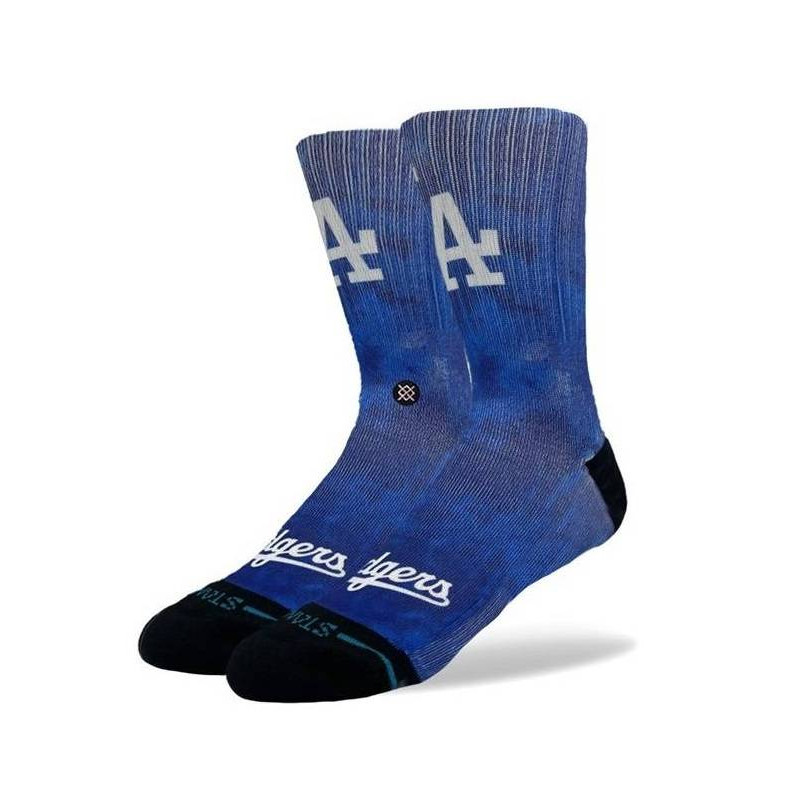 Chaussettes MLB Los Angeles Dodgers Stance Dye Bleu