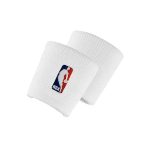 Poignets éponges Nike NBA Blanc