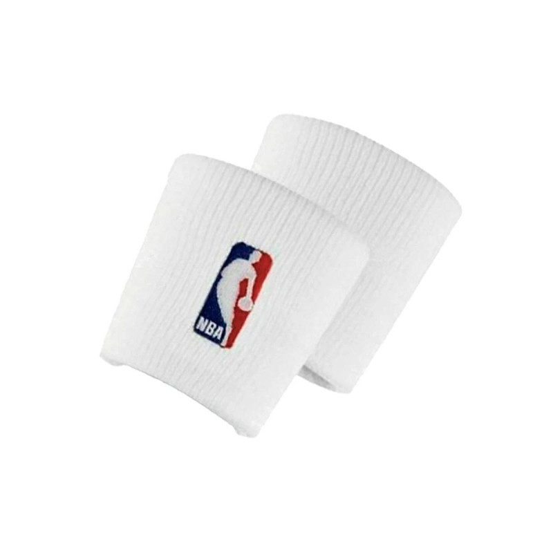 Muñequeras Nike NBA Elite Blancas
