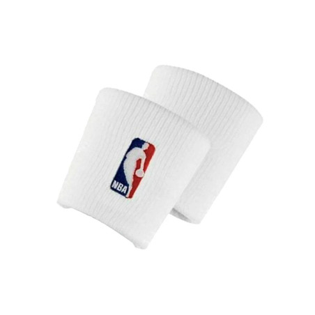 Muñequeras Nike NBA Elite Blancas