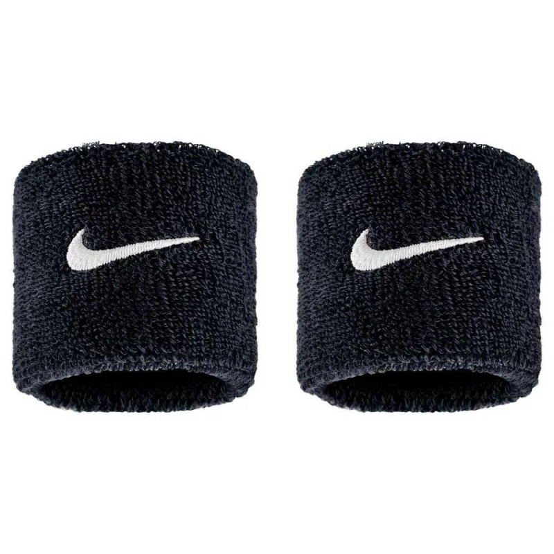 Muñequeras Nike Swoosh Classic Negro Muñequeras Nike Swoosh Classic Negro