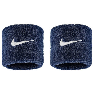 Muñequeras Nike Swoosh Classic Azul