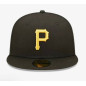 Casquette MLB Pittsburgh Pirates New Era authentic performance 59fifty noir