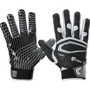 Guantes de Football Americano Cutters Game Day 2.0 Negro