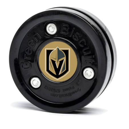 Green Biscuit NHL Vegas Golden Knights Training Puck