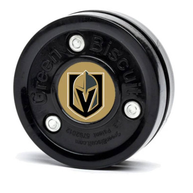 Palet d'entrainement NHL Vegas Golden Knights Green Biscuit