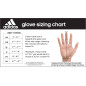 Gants de Football américain adidas Freak 5.0 Noir